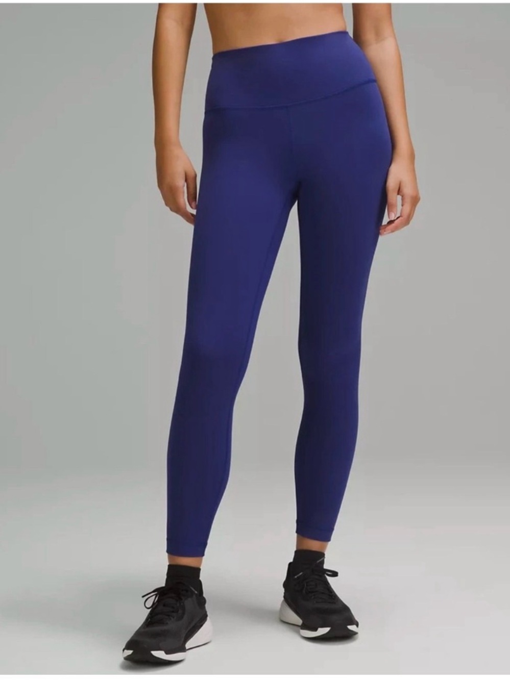 Lululemon Wunder Under HR
Tights Womens 6 Larkspur 25” Inseam Athletic Leggings
